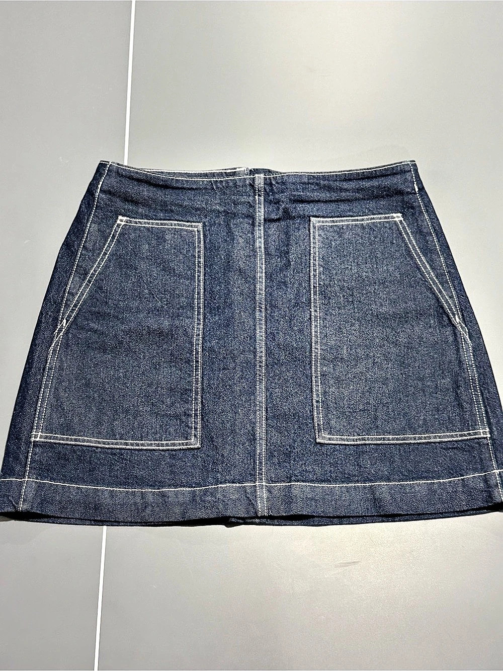 LOFT Denim Mini Skirt Size 6 Like New